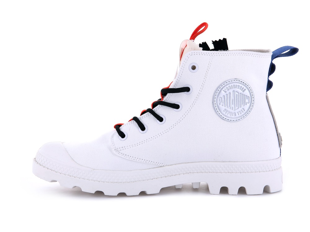 Botas Palladium PAMPA HI TICKET TO EARTH Hombre Blancas | Ecuador-01387