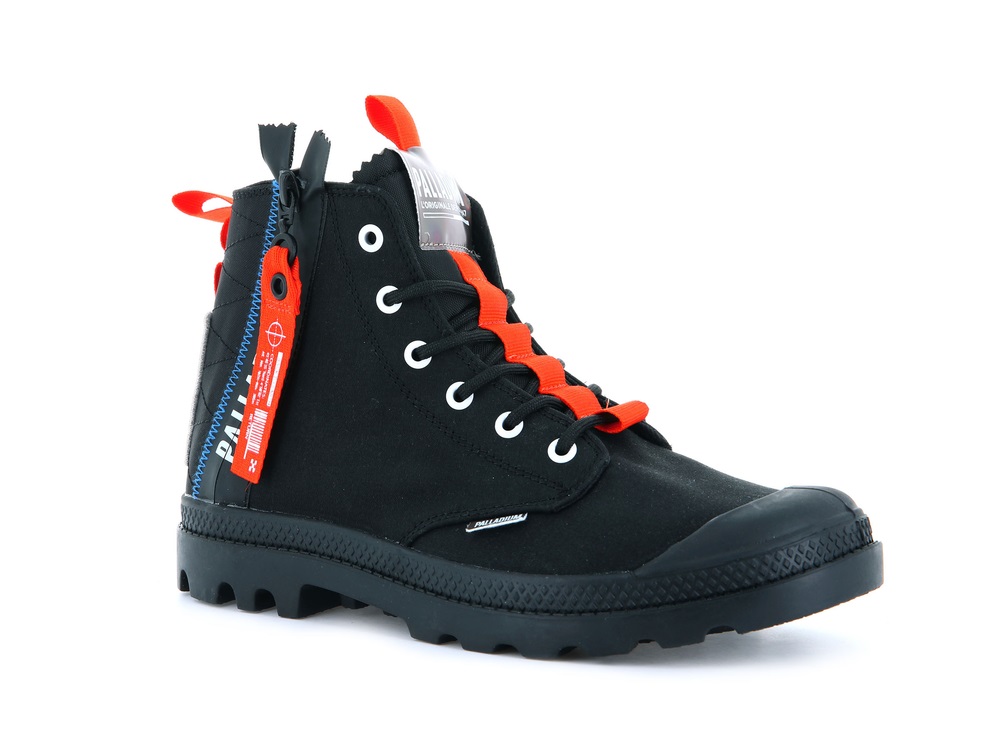 Botas Palladium PAMPA HI TICKET TO EARTH Hombre Negras | Ecuador-12956