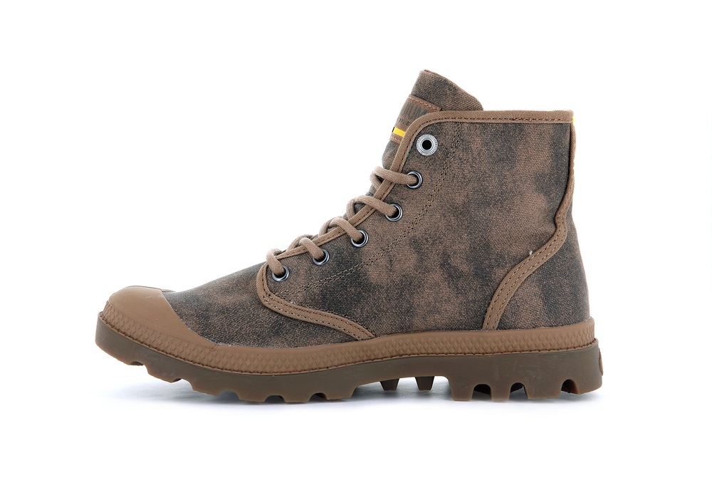 Botas Palladium PAMPA HI WAX Hombre Espresso | Ecuador-04627