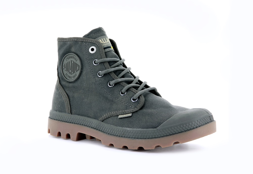 Botas Palladium PAMPA HI WAX Hombre Marrones | Ecuador-73589