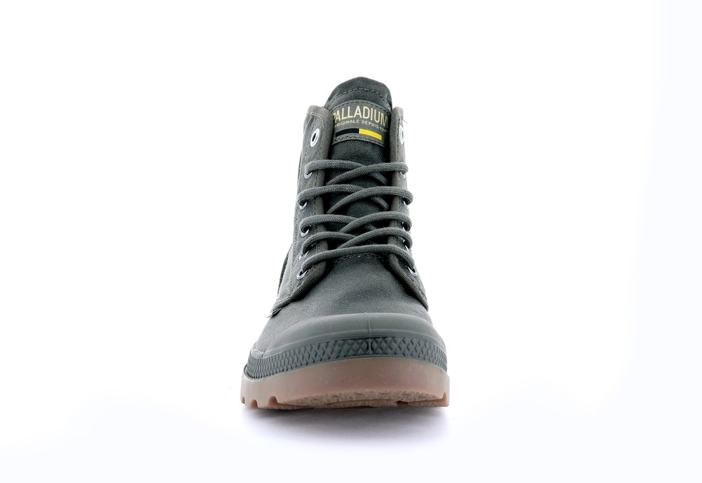 Botas Palladium PAMPA HI WAX Hombre Marrones | Ecuador-73589