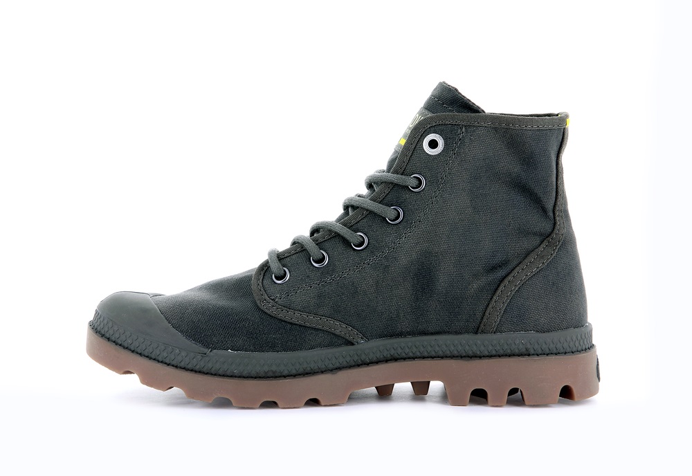 Botas Palladium PAMPA HI WAX Hombre Marrones | Ecuador-73589