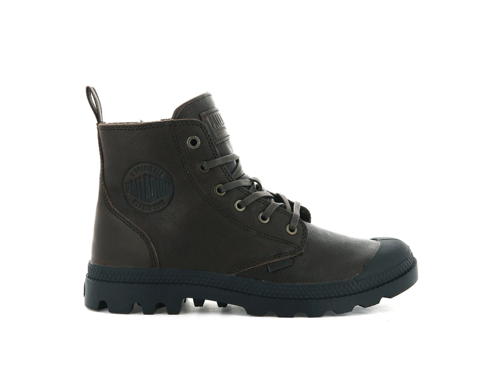 Botas Palladium PAMPA HI ZIP LTH ESS Hombre Bison | Ecuador-05264