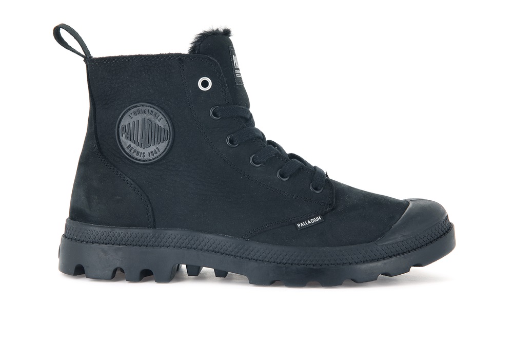 Botas Palladium PAMPA HI ZIP WL Hombre Negras | Ecuador-53048