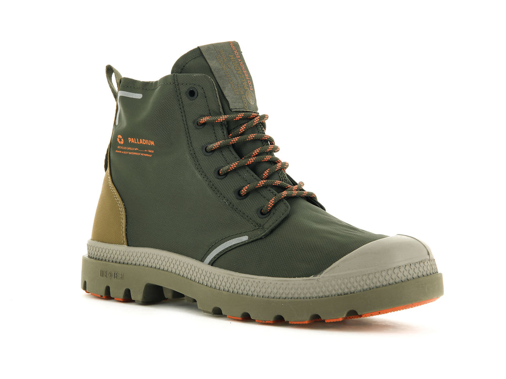 Botas Palladium PAMPA LITE+ RECYCLE WP+ Mujer Verde Oliva | Ecuador-68352