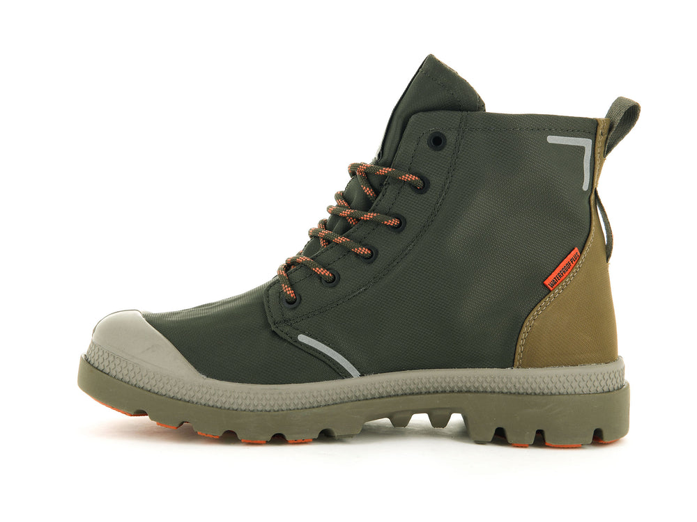 Botas Palladium PAMPA LITE+ RECYCLE WP+ Mujer Verde Oliva | Ecuador-68352