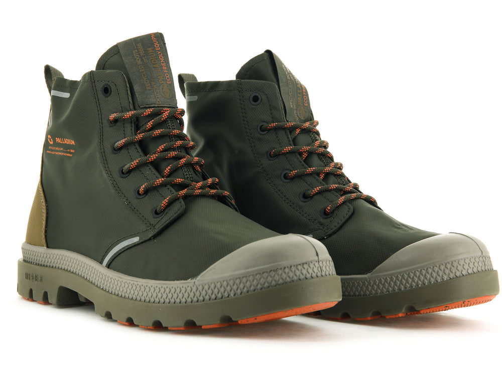 Botas Palladium PAMPA LITE+ RECYCLE WP+ Mujer Verde Oliva | Ecuador-68352