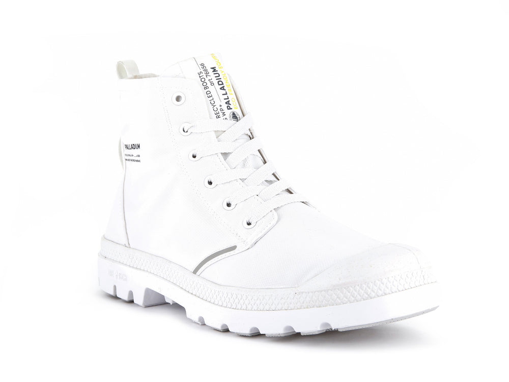 Botas Palladium PAMPA LITE+ RECYCLE WP+ Mujer Blancas | Ecuador-97063