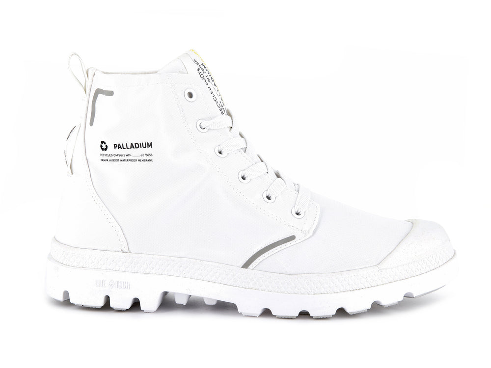 Botas Palladium PAMPA LITE+ RECYCLE WP+ Mujer Blancas | Ecuador-97063