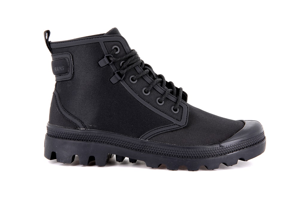 Botas Palladium PAMPA RAINS Hombre Negras | Ecuador-54768