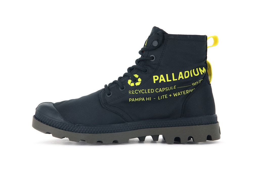 Botas Palladium PAMPA RECYCLE WATERPROOF+ 2 Hombre Negras | Ecuador-50617