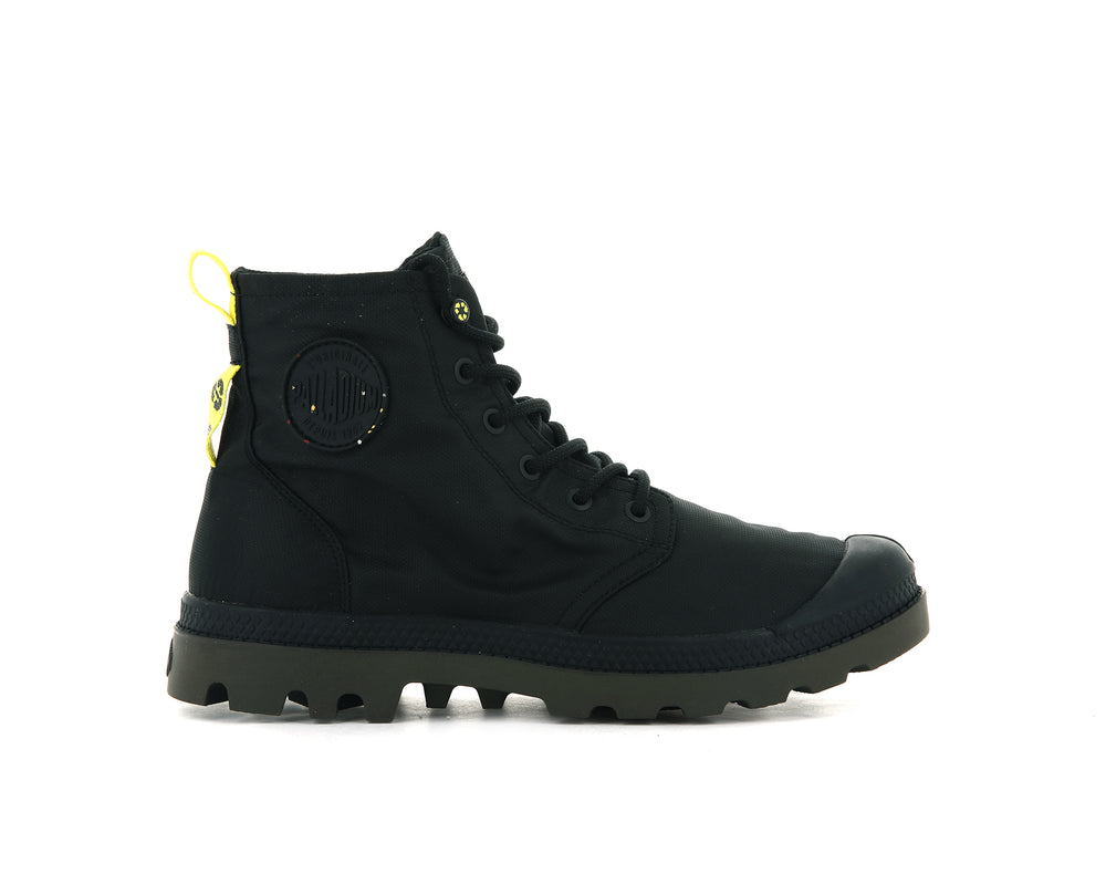 Botas Palladium PAMPA RECYCLE WATERPROOF+ 2 Hombre Negras | Ecuador-50617