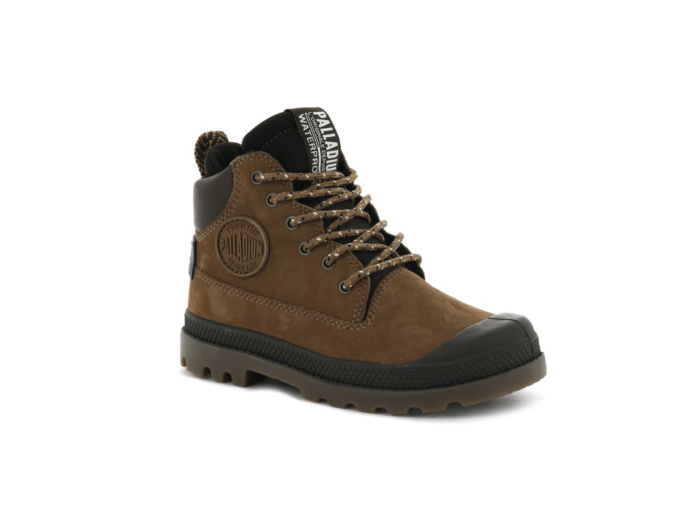 Botas Palladium PAMPA SC OUTSIDER WP Niños Mahogany | Ecuador-70326