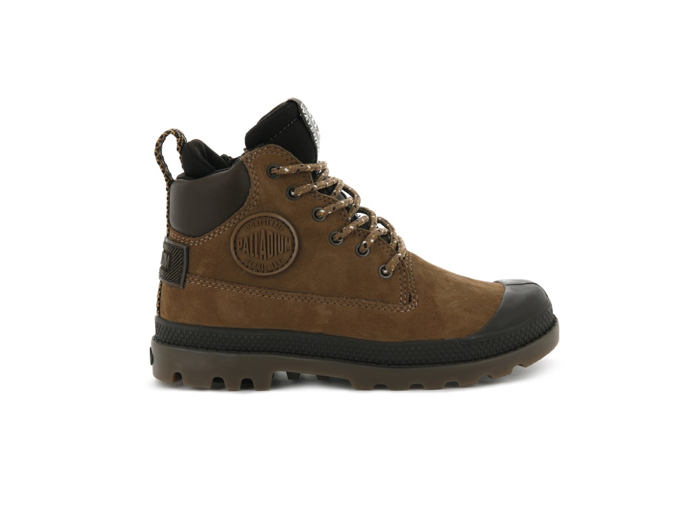 Botas Palladium PAMPA SC OUTSIDER WP Niños Mahogany | Ecuador-70326