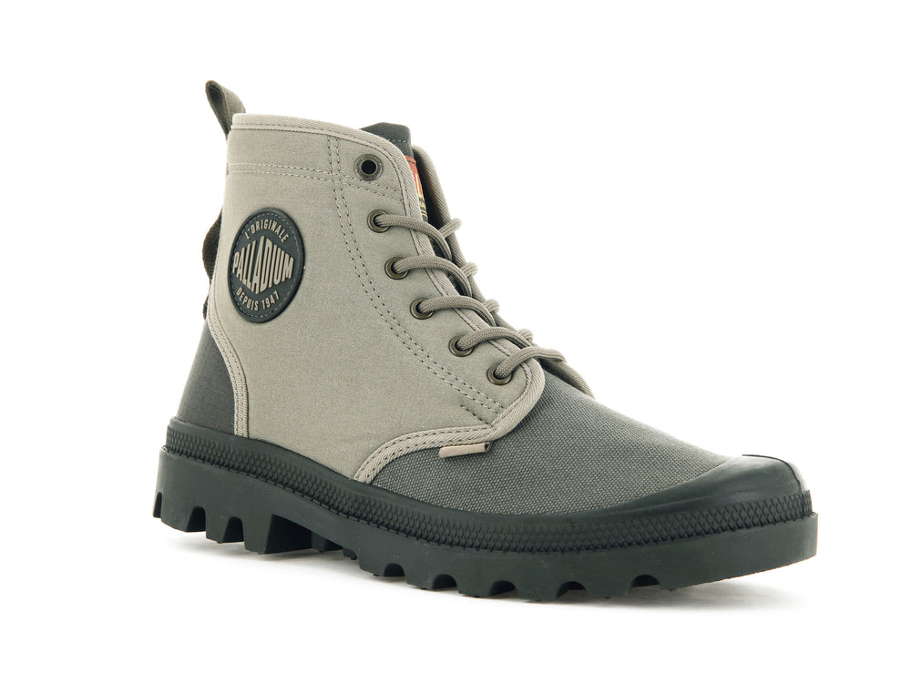 Botas Palladium PAMPA SHADE 75TH Hombre Verde Oliva | Ecuador-47315