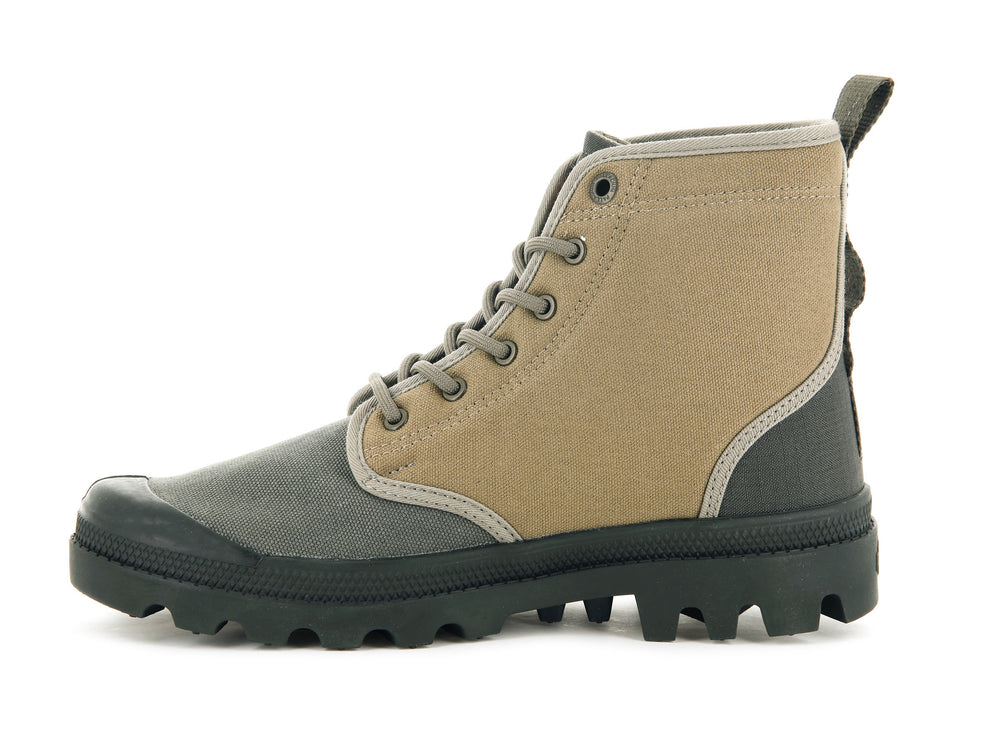 Botas Palladium PAMPA SHADE 75TH Hombre Verde Oliva | Ecuador-47315