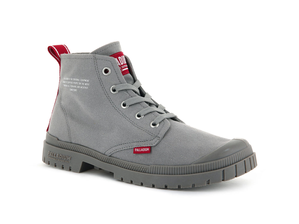 Botas Palladium PAMPA SP20 DARE Mujer Gris | Ecuador-37251