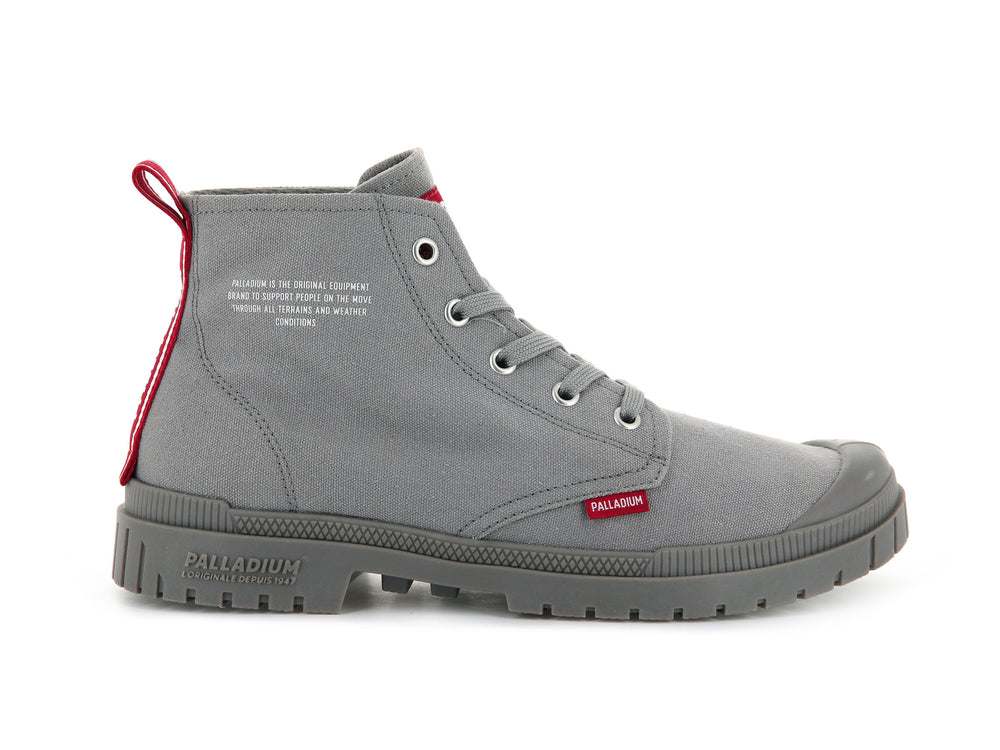 Botas Palladium PAMPA SP20 DARE Mujer Gris | Ecuador-37251