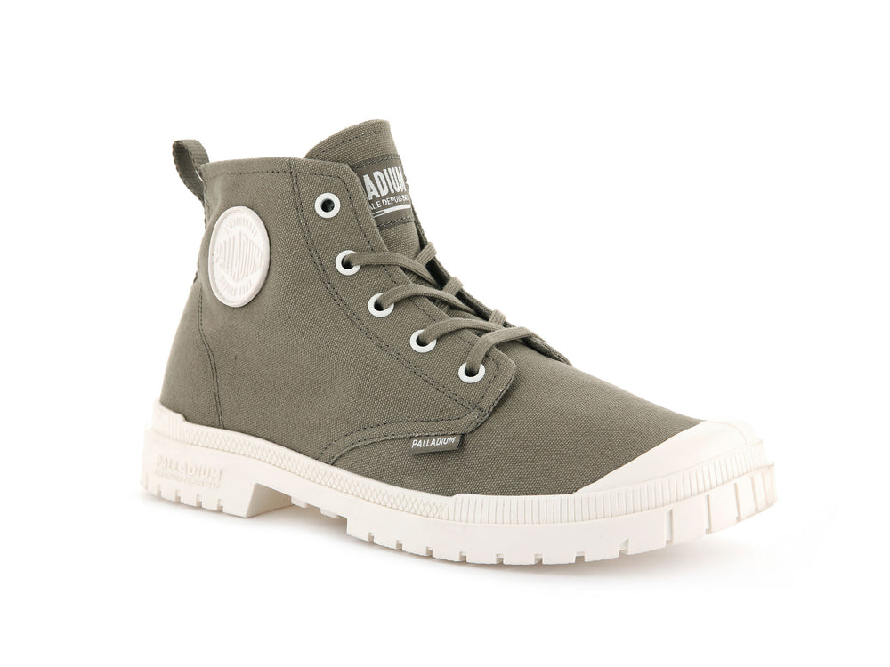 Botas Palladium PAMPA SP20 HI CANVAS Hombre Verde | Ecuador-35620