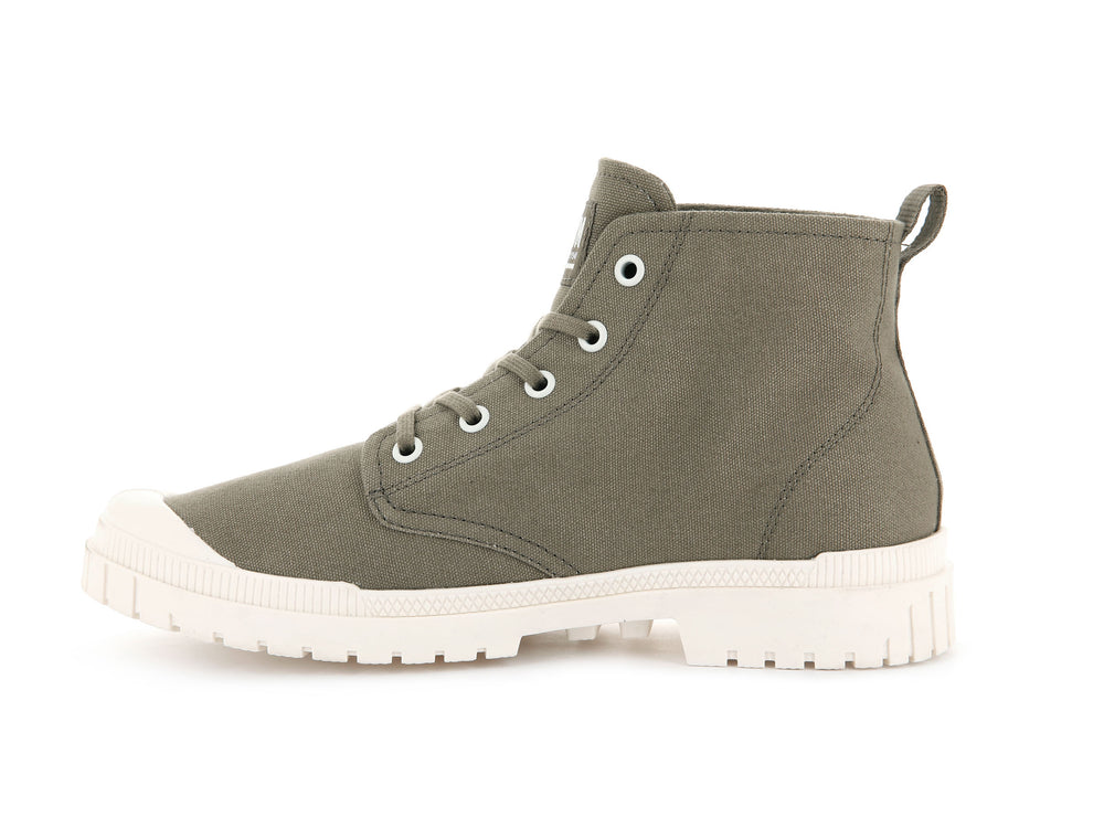 Botas Palladium PAMPA SP20 HI CANVAS Hombre Verde | Ecuador-35620