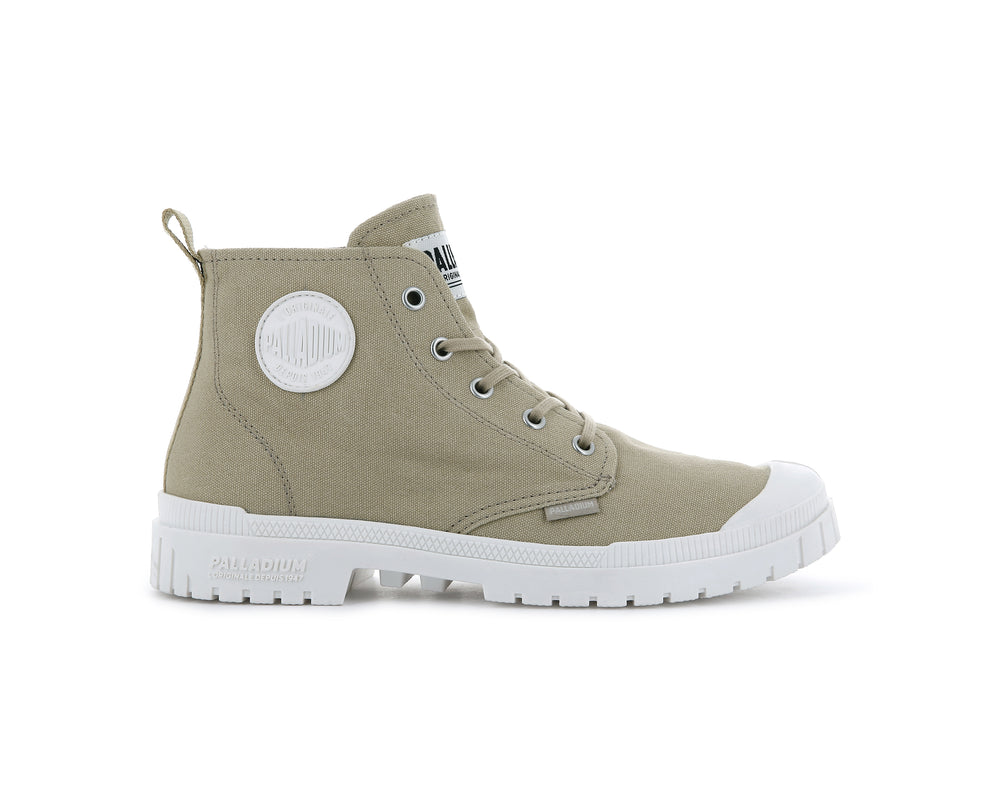 Botas Palladium PAMPA SP20 HI CANVAS Hombre Warm Sand | Ecuador-47382