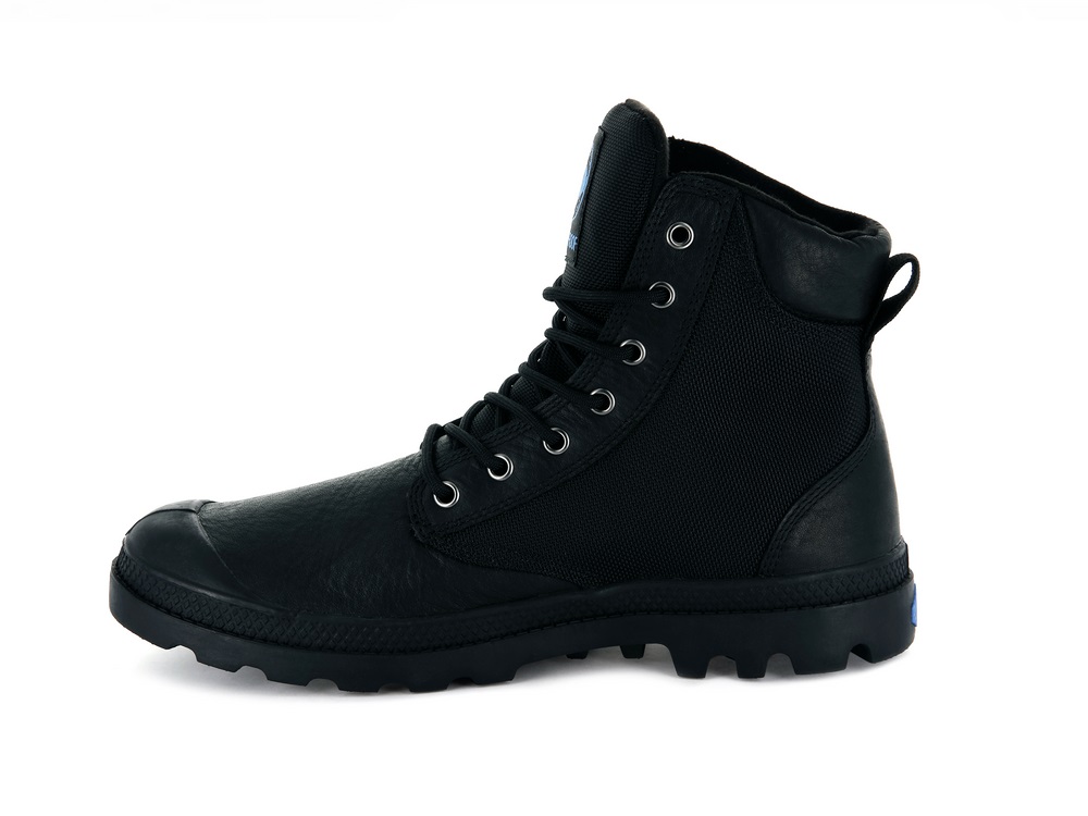 Botas Palladium PAMPA SPORT CUFF WPN Hombre Negras | Ecuador-60958