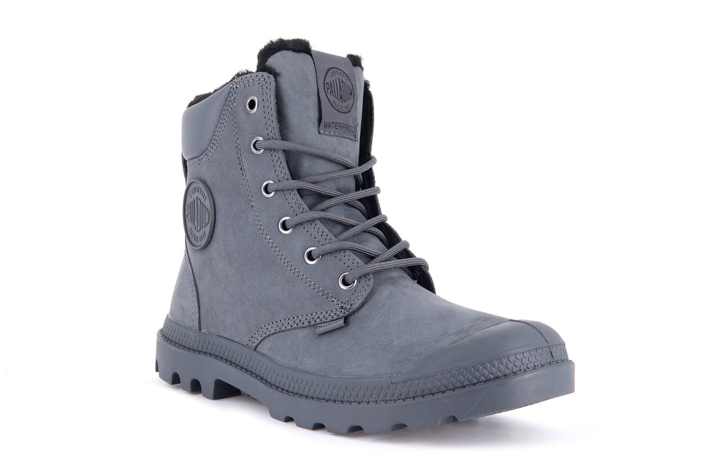 Botas Palladium PAMPA SPORT CUFF WPS Hombre Gris Oscuro | Ecuador-34079