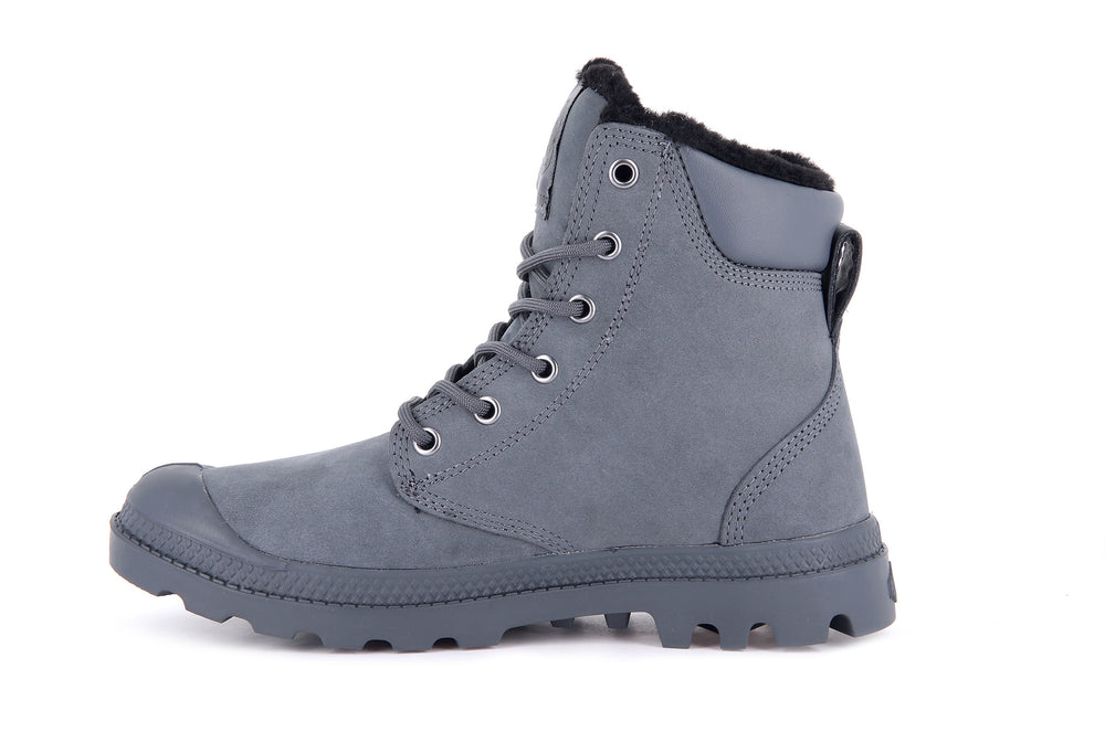 Botas Palladium PAMPA SPORT CUFF WPS Hombre Gris Oscuro | Ecuador-34079