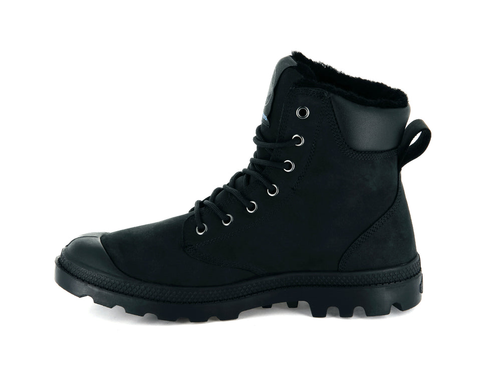 Botas Palladium PAMPA SPORT CUFF WPS Hombre Negras | Ecuador-38760