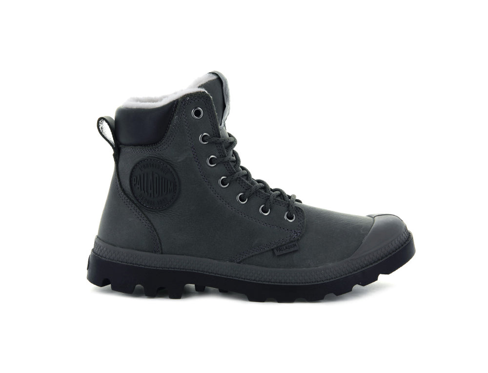 Botas Palladium PAMPA SPORT CUFF WPS Hombre Gris Oscuro | Ecuador-67018