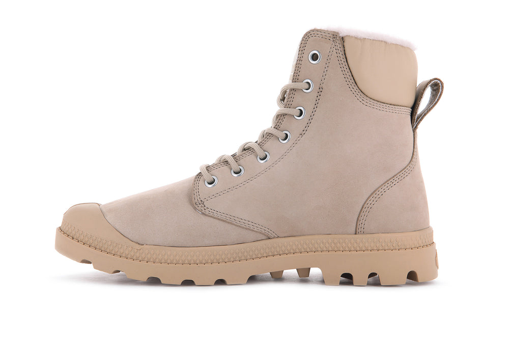 Botas Palladium PAMPA SPORT CUFF WPS Hombre Warm Sand | Ecuador-93672