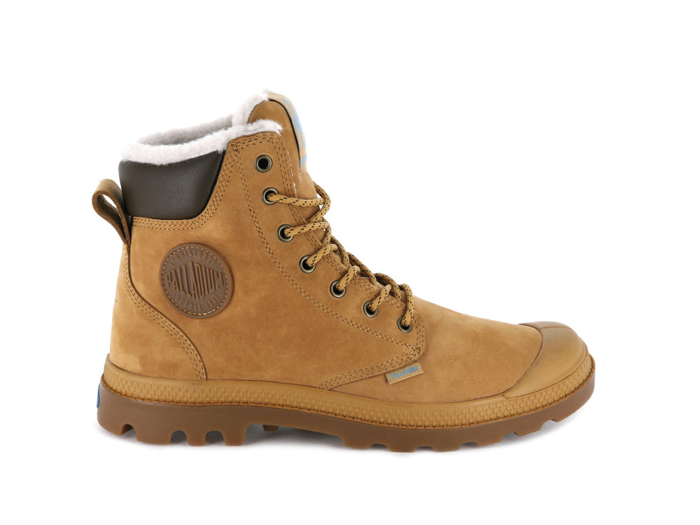 Botas Palladium PAMPA SPORT CUFF WPS Hombre Doradas | Ecuador-94620