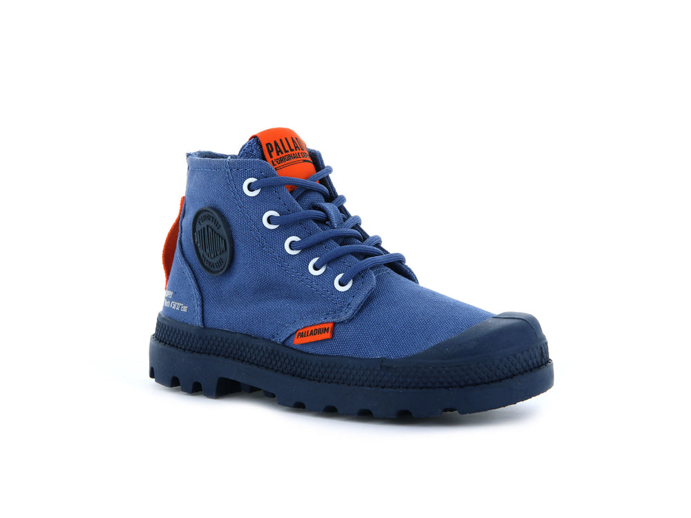 Botas Palladium PAMPA SUPPLY Niños Azul Marino | Ecuador-40987