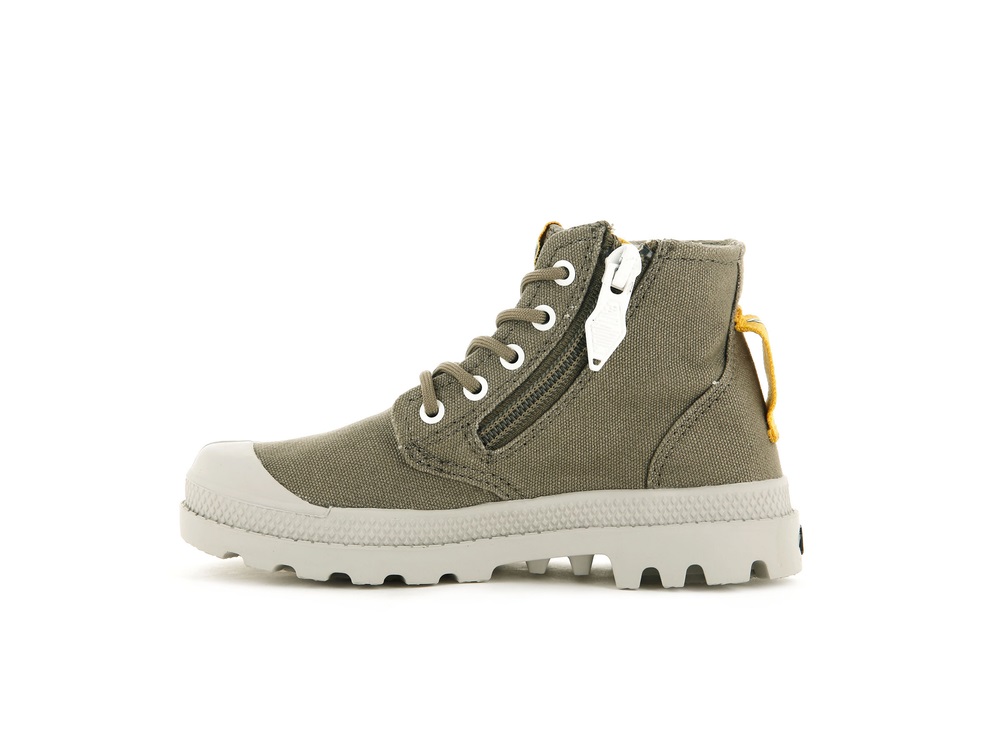 Botas Palladium PAMPA SUPPLY Niños Verde | Ecuador-30671