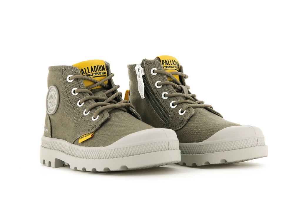 Botas Palladium PAMPA SUPPLY Niños Verde | Ecuador-30671