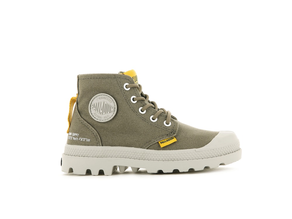 Botas Palladium PAMPA SUPPLY Niños Verde | Ecuador-30671