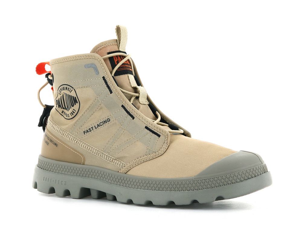 Botas Palladium PAMPA TRAVEL LITE Hombre Desert | Ecuador-27481