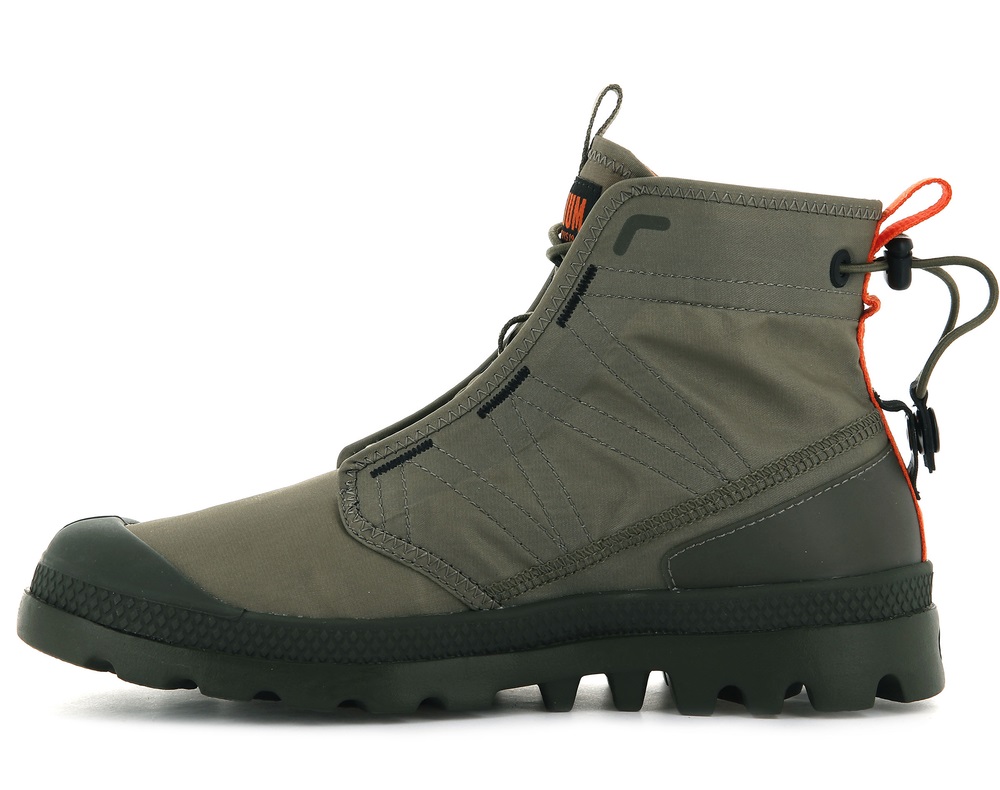 Botas Palladium PAMPA TRAVEL LITE Hombre Verde | Ecuador-40975