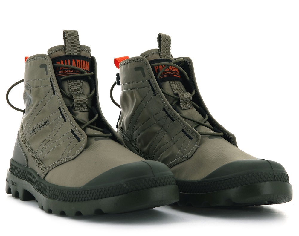 Botas Palladium PAMPA TRAVEL LITE Hombre Verde | Ecuador-40975