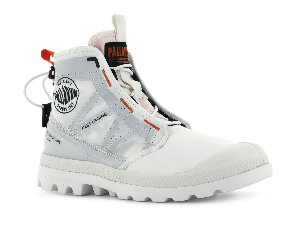 Botas Palladium PAMPA TRAVEL LITE Hombre Blancas | Ecuador-94763