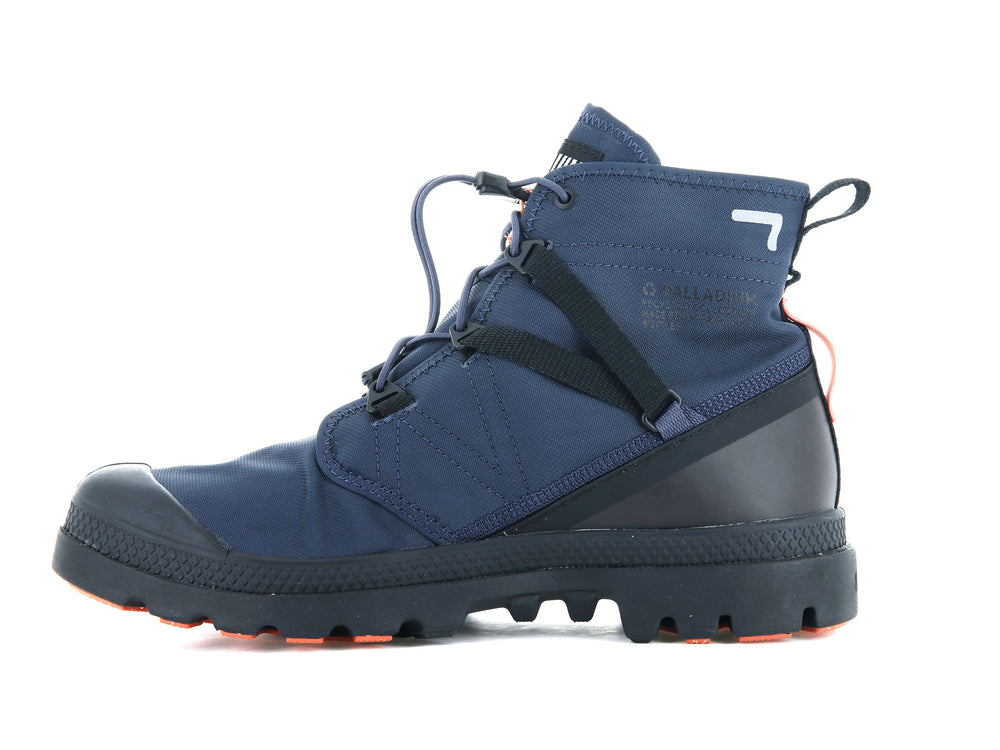 Botas Palladium PAMPA TRAVEL LITE+ WATERPROOF Hombre Indigo | Ecuador-62798