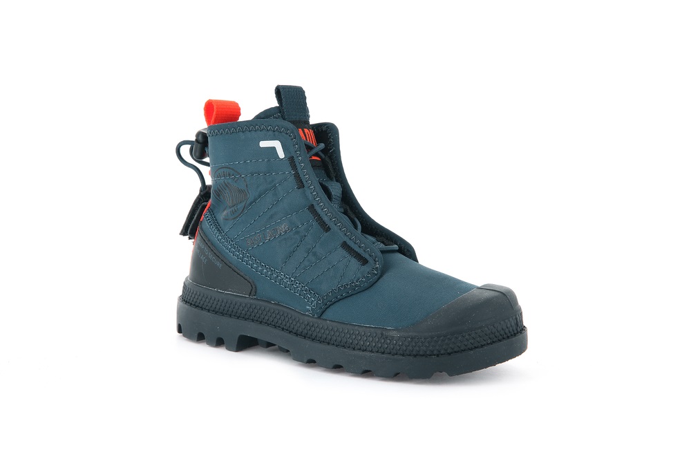 Botas Palladium PAMPA TRAVEL Niños Indigo | Ecuador-93021