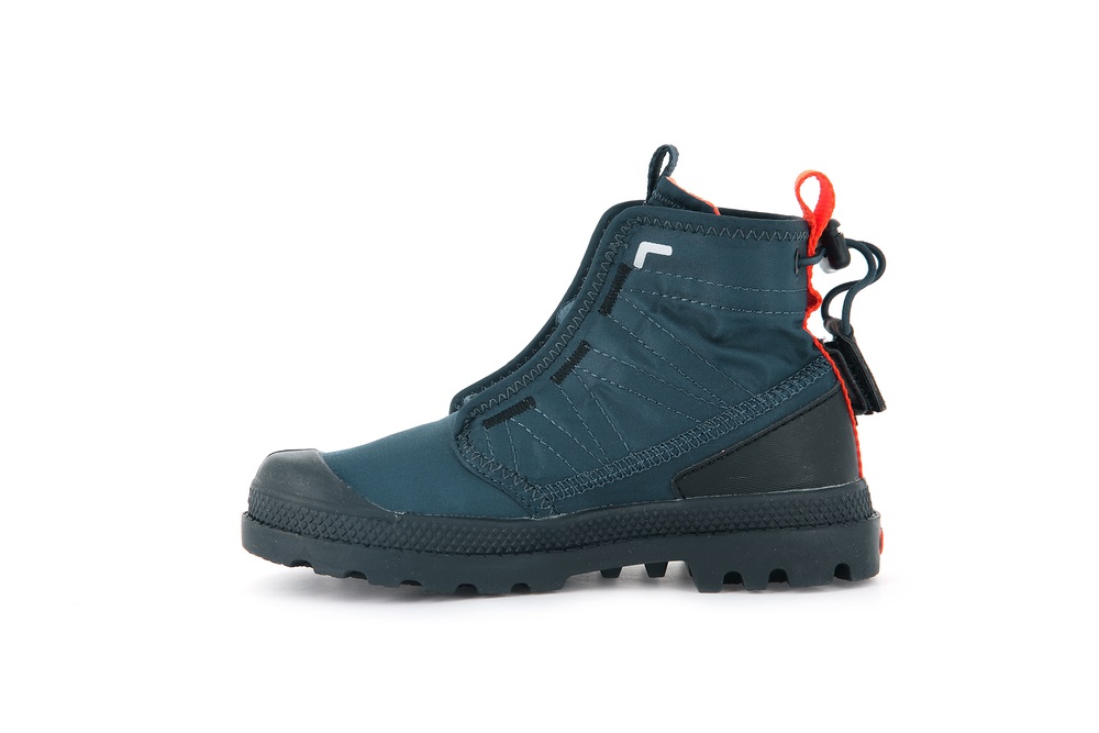 Botas Palladium PAMPA TRAVEL Niños Indigo | Ecuador-93021