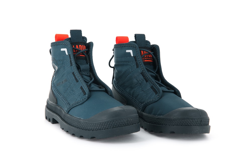 Botas Palladium PAMPA TRAVEL Niños Indigo | Ecuador-93021