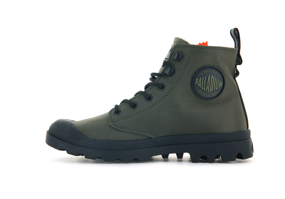 Botas Palladium PAMPA UNLOCKED Hombre Verde Oliva | Ecuador-98517