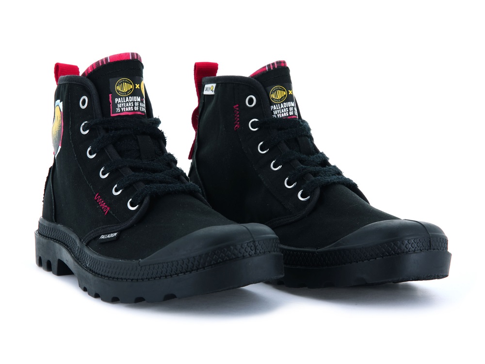 Botas Palladium PAMPA X SMILEY 1970 Hombre Negras | Ecuador-68957