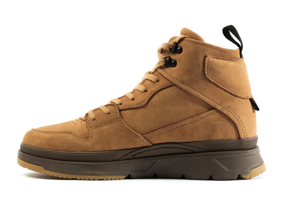 Botas De Invierno Palladium PALLASIDER HI NUBUCK Hombre Apple Cinnamon | Ecuador-71609