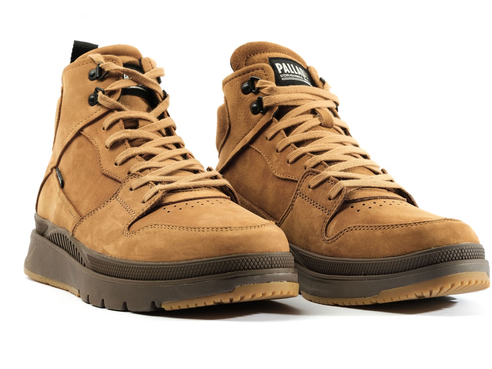 Botas De Invierno Palladium PALLASIDER HI NUBUCK Hombre Apple Cinnamon | Ecuador-71609