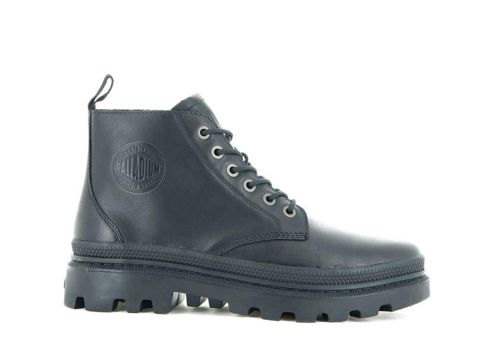 Botas De Invierno Palladium PALLATROOPER HI RLX Hombre Negras | Ecuador-07962