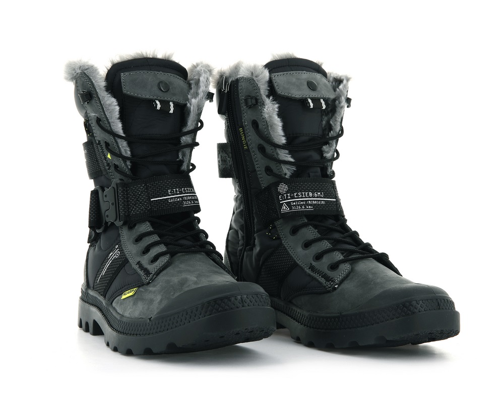 Botas De Invierno Palladium PAMPA EUROPA TACTICAL Hombre Negras | Ecuador-57023